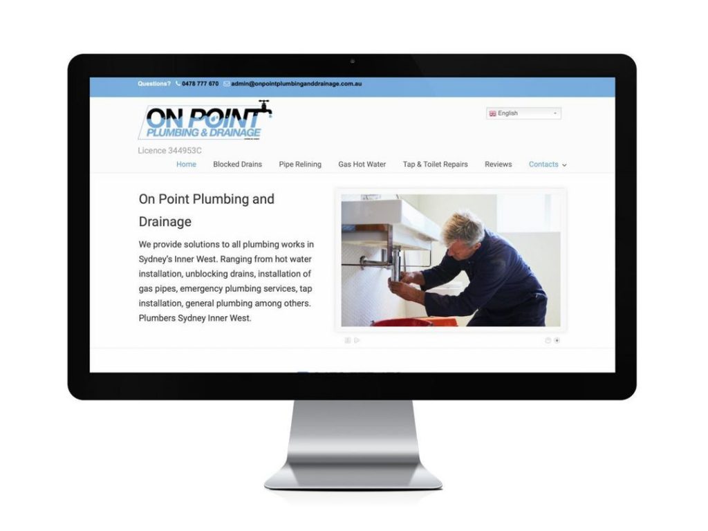 Client: On Point Plumbing ... 19 Client: On Point Plumbing
...